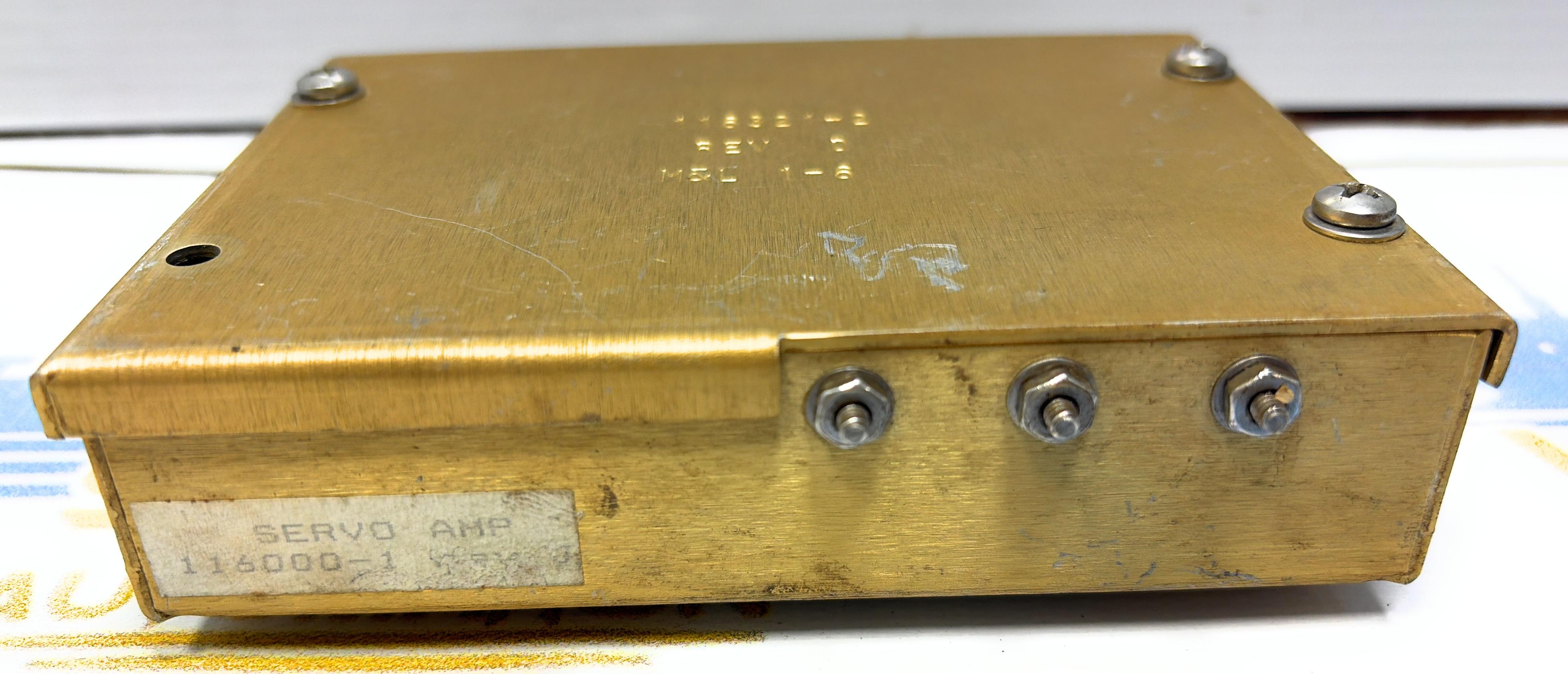 SEA TEL INC 116786-1 116000-1 SERVO AMPLIFIER  116321 - 2 