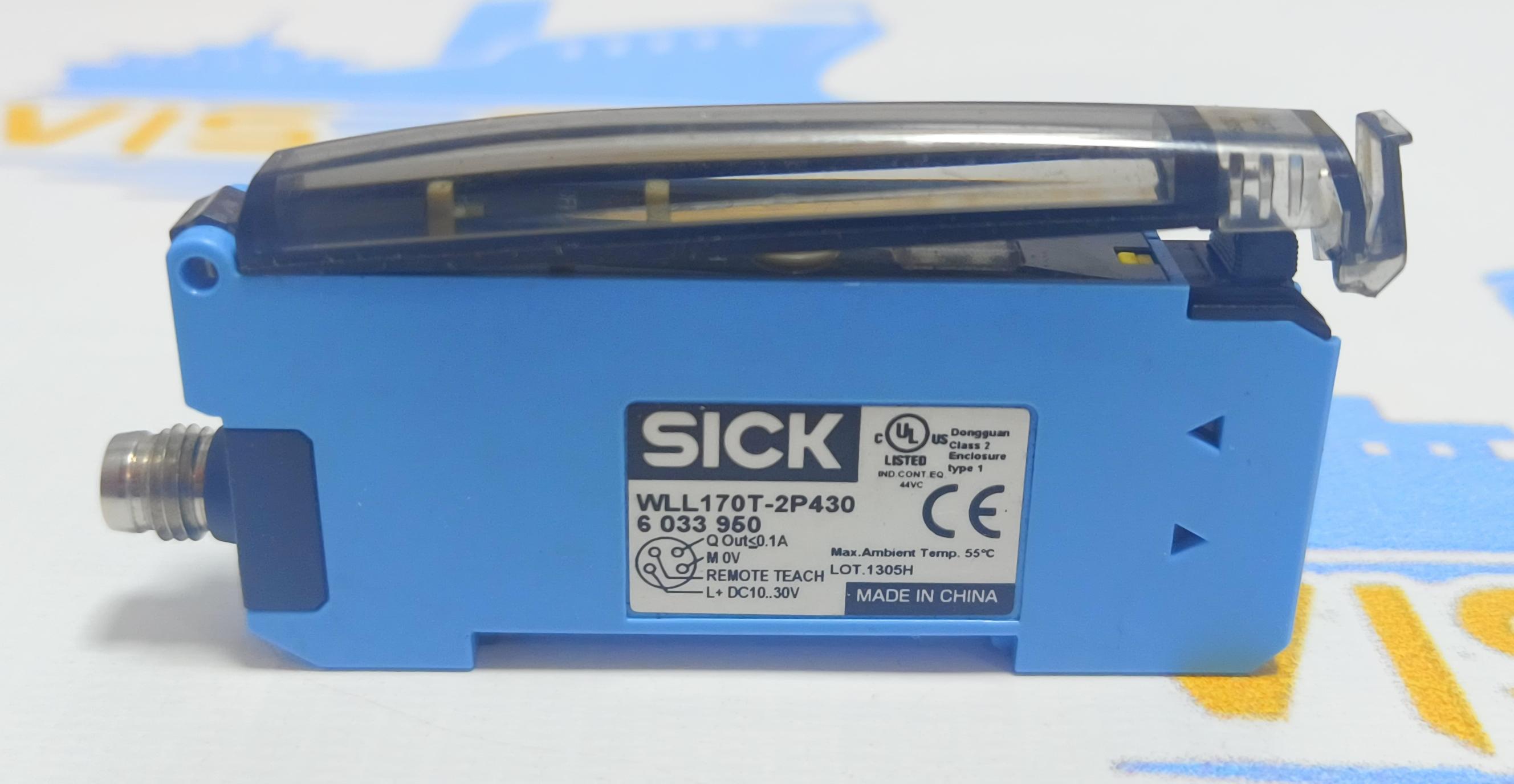 SICK  TYPE : WLL170T-2P430 PHOTOELECTRIC SWITCH 6 033 950