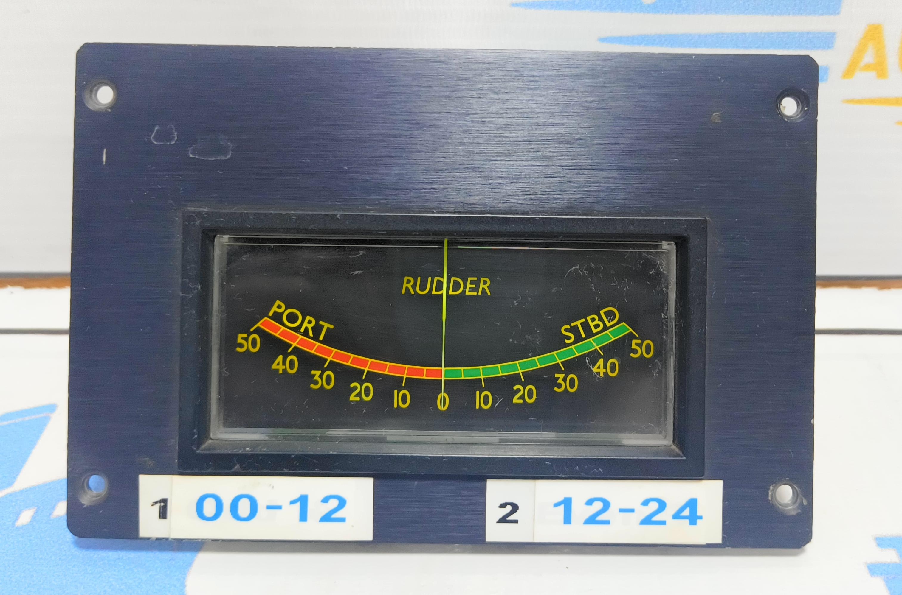 Sifam 1-0-1 Ma Rudder Port 50-0-50 Stbd Indicator