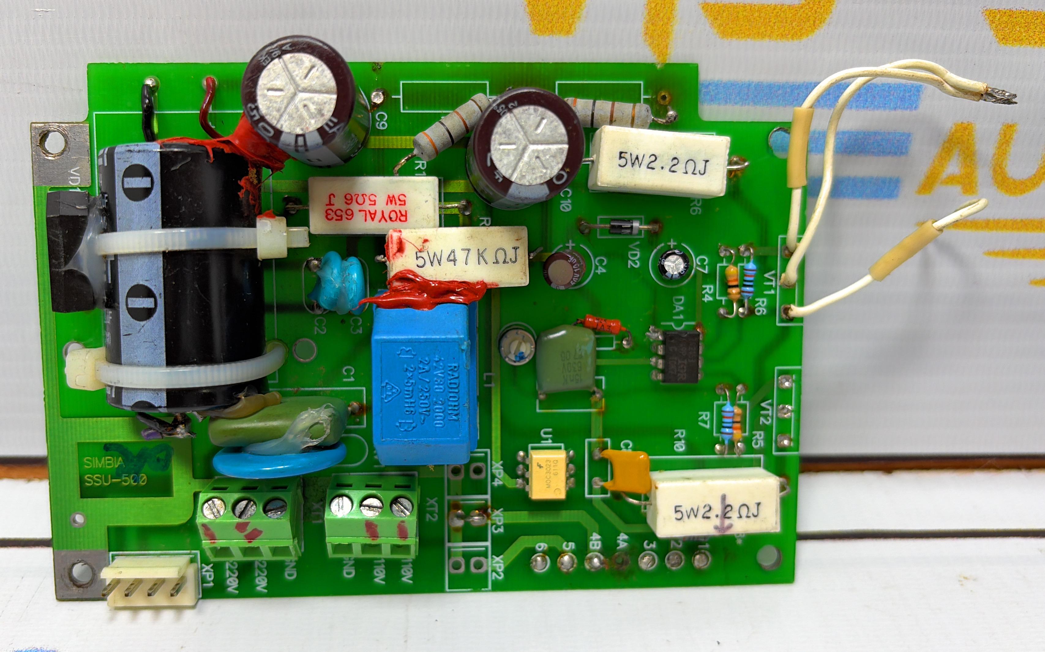 SIMBIA  SSU-500 PCB CARD C5 . 105. 019