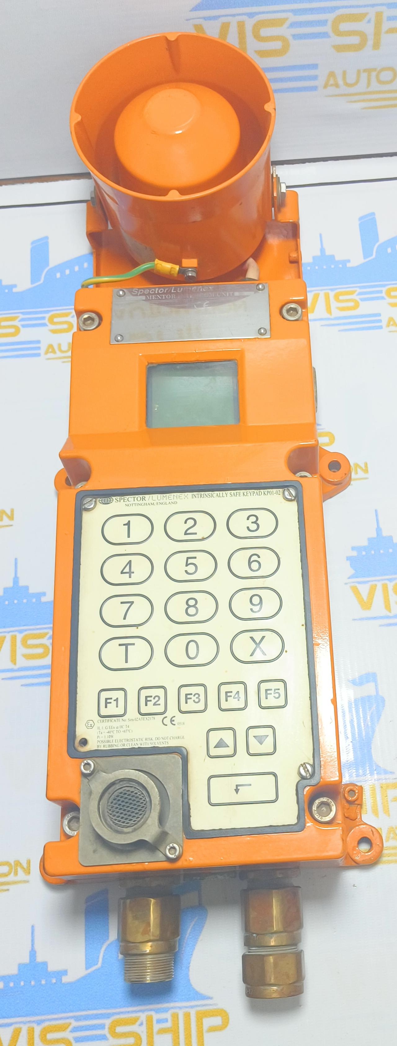 SPECTOR /LUMENEX EX7711101 EXPLOSION - PROOF VOICE SYSTEM 