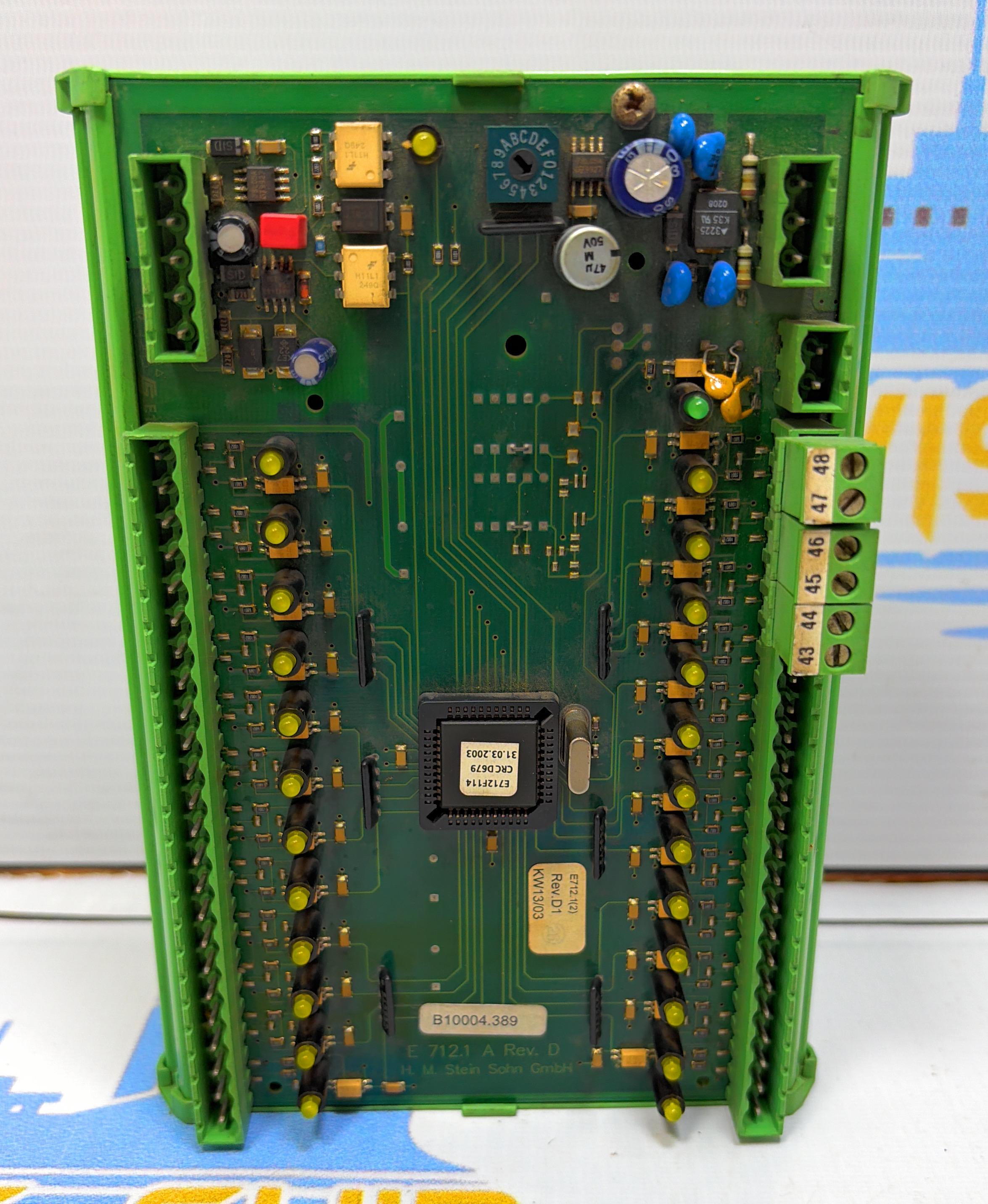 Stein Sohn F105003 A Digital Contact Input-24 Module B10004.389