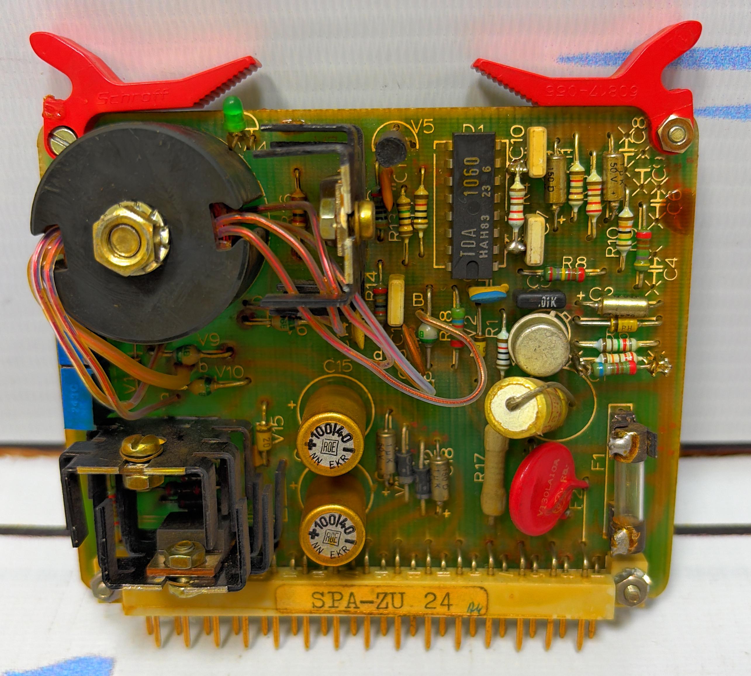 STROMBERG SPAZ 2108D PCB CARD SPA-ZU 24 