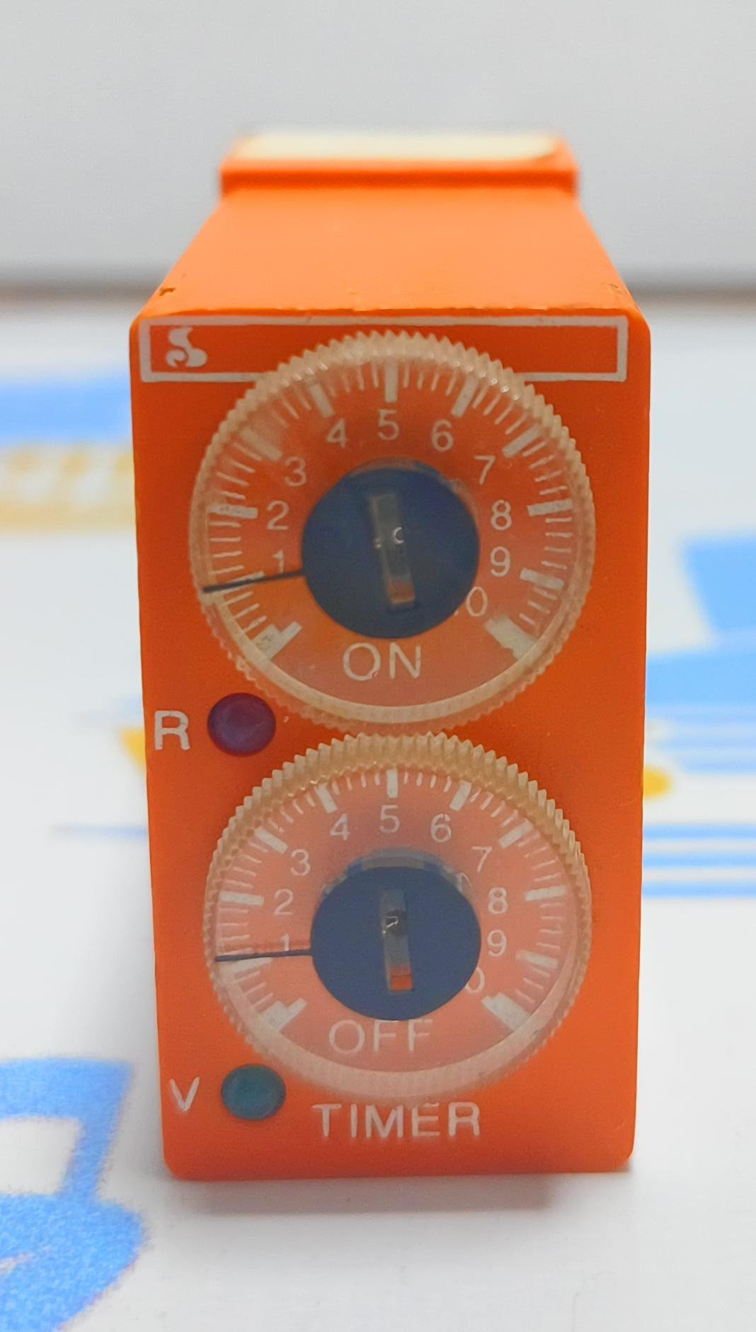 SYRELEC  ODR2U On/Off Time Delay Relay Repeat Cycle Timer 8-Pin 220VAC