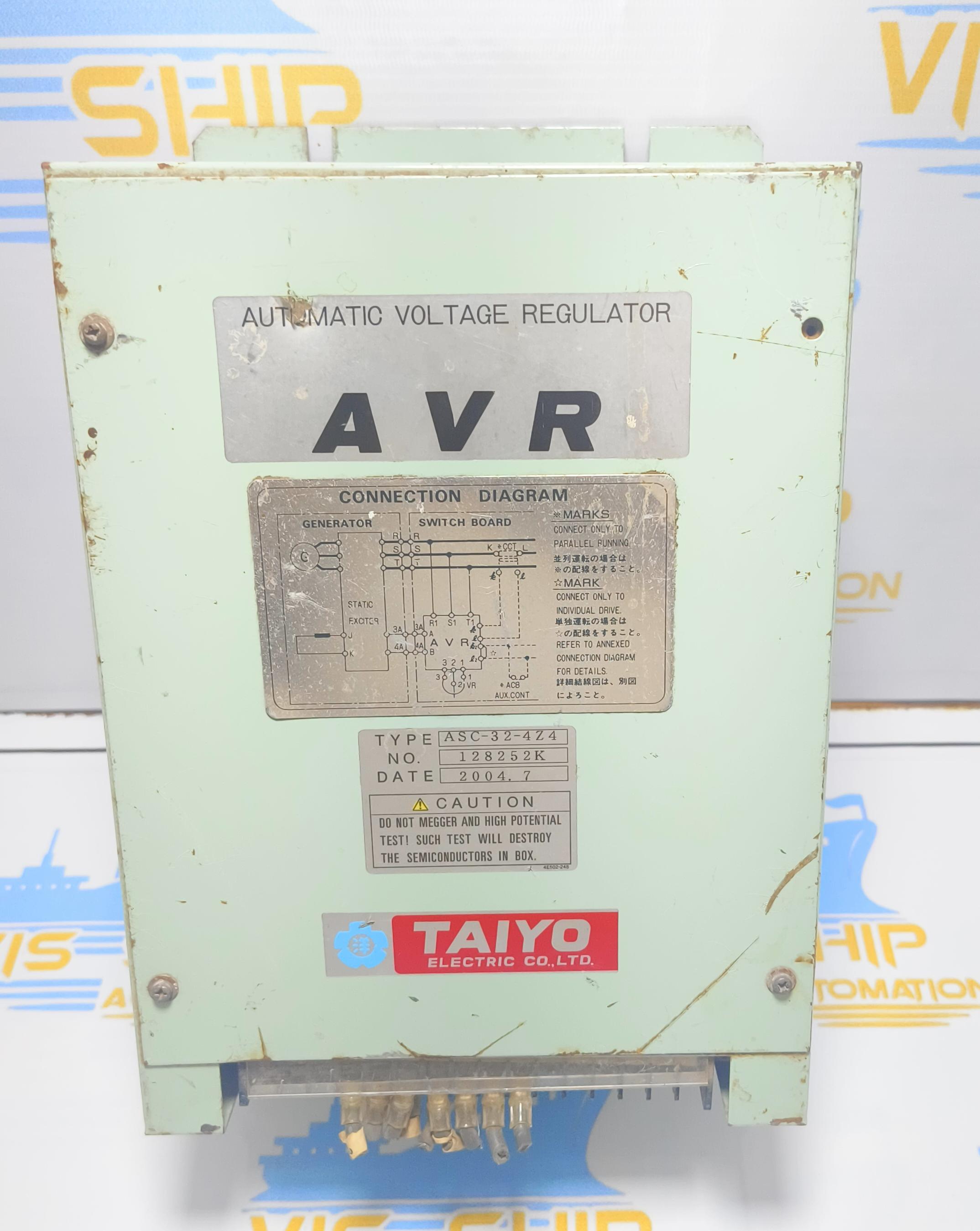 TAIYO ASC-32-4Z4 AVR   NO : 128252K DATE: 2004/7