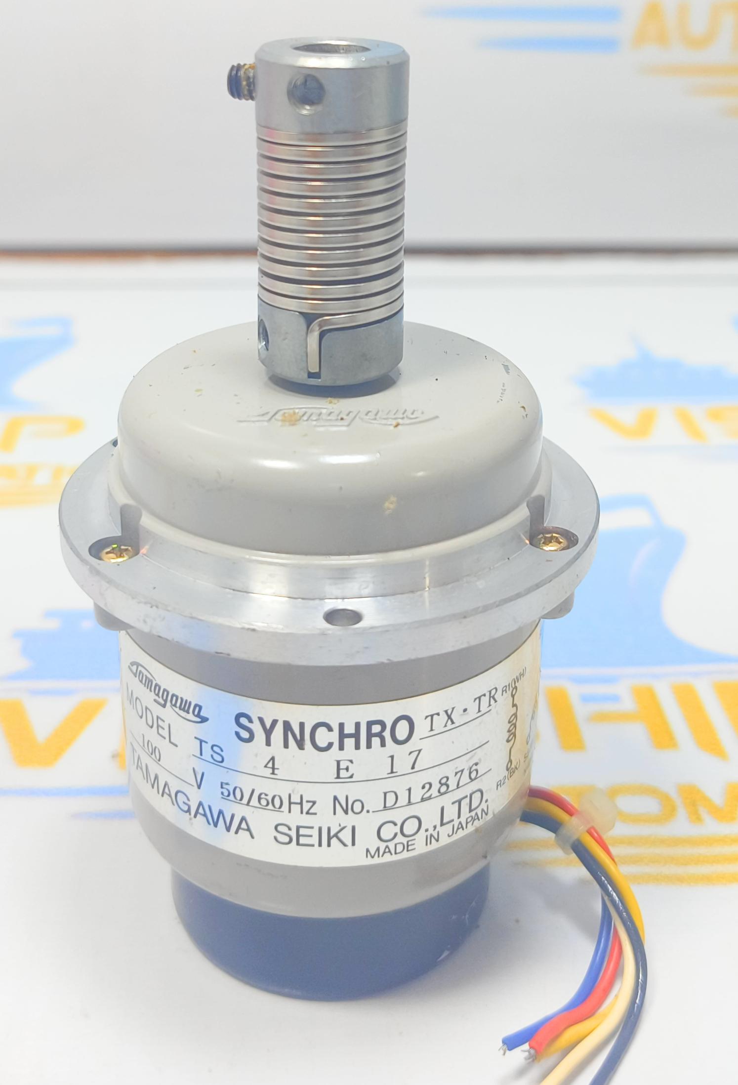 TAMAGAWA SEIKI CO.LTD TS 4 E 17 SYNCHRO MOTOR 100 V 50/60 Hz No: D 12876
