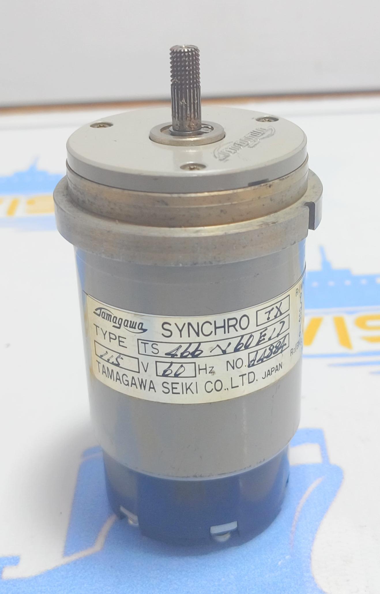 TAMAGAWA SEIKI CO.LTD TS 466N60E17   SYNCHRO MOTOR  115  V  50/60 Hz NO: A 4884   MADE IN JAPA