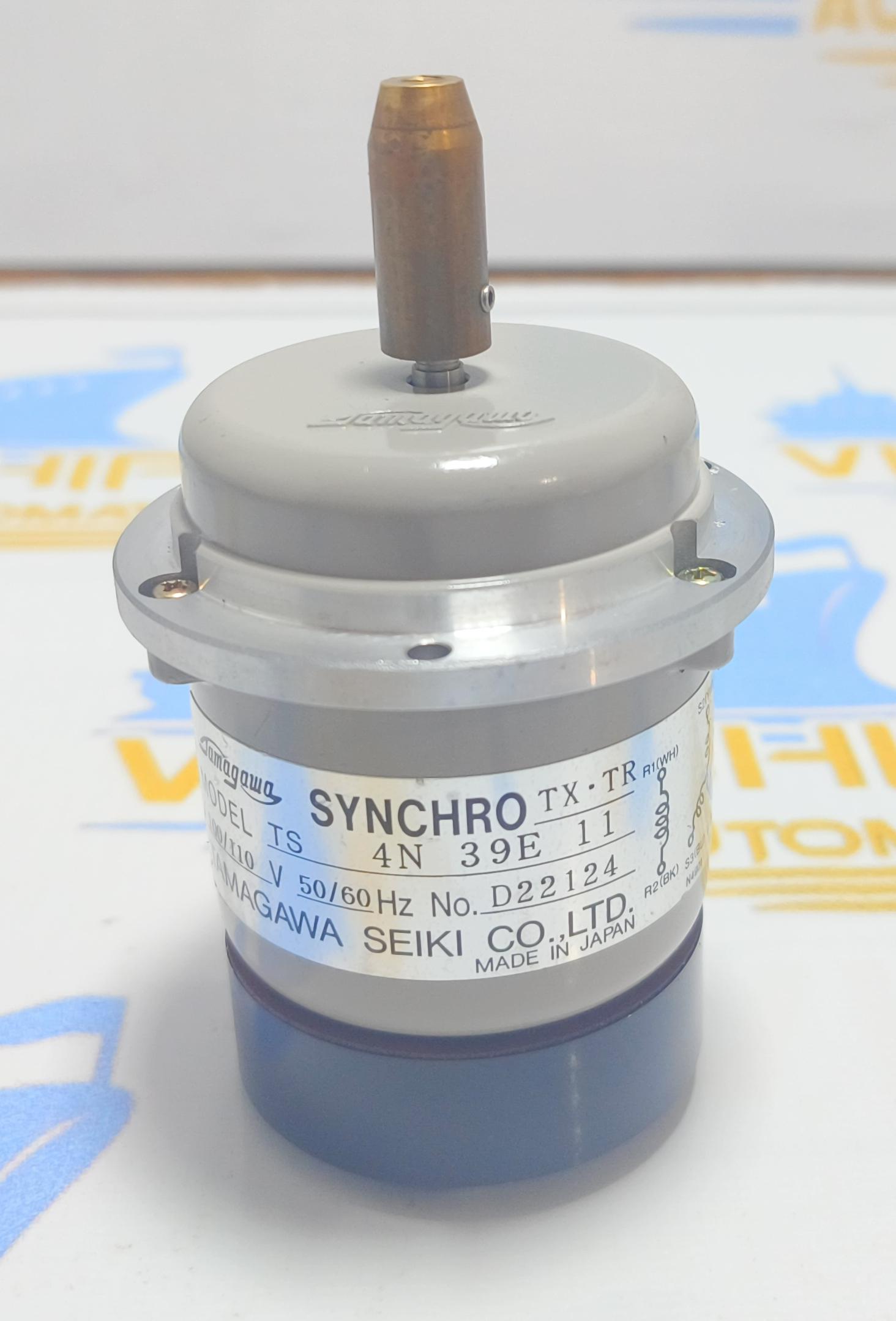 TAMAGAWA SEIKI CO.LTD TS 4N 39E 11 SYNCHRO MOTOR 100/110 50/60 Hz NO: D 22124  MADE IN JAPAN 