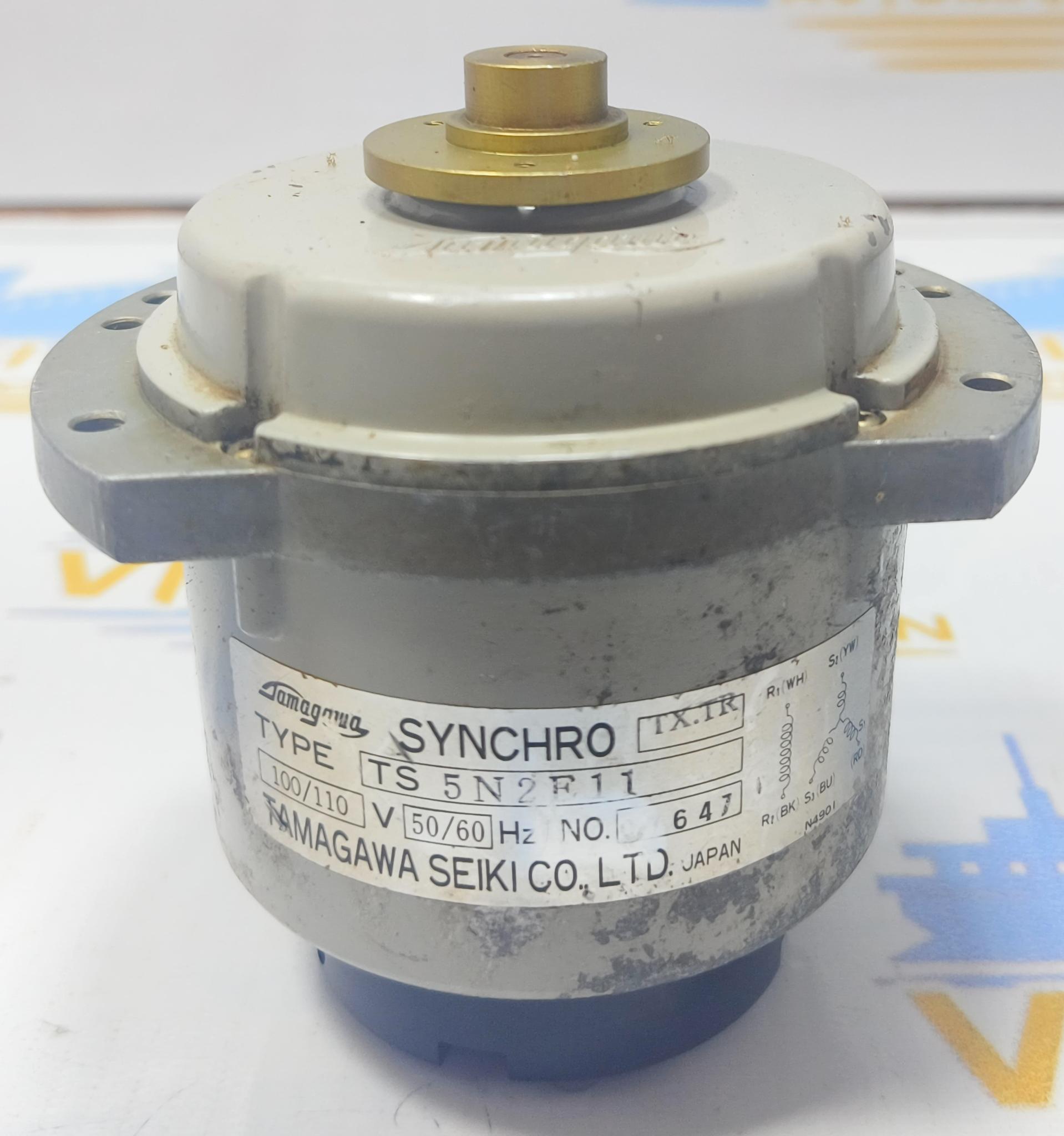 TAMAGAWA SEIKI CO.LTD TS 5 N 2 E 11 SYNCHRO MOTOR 100/110 V 50/60 Hz NO: 647