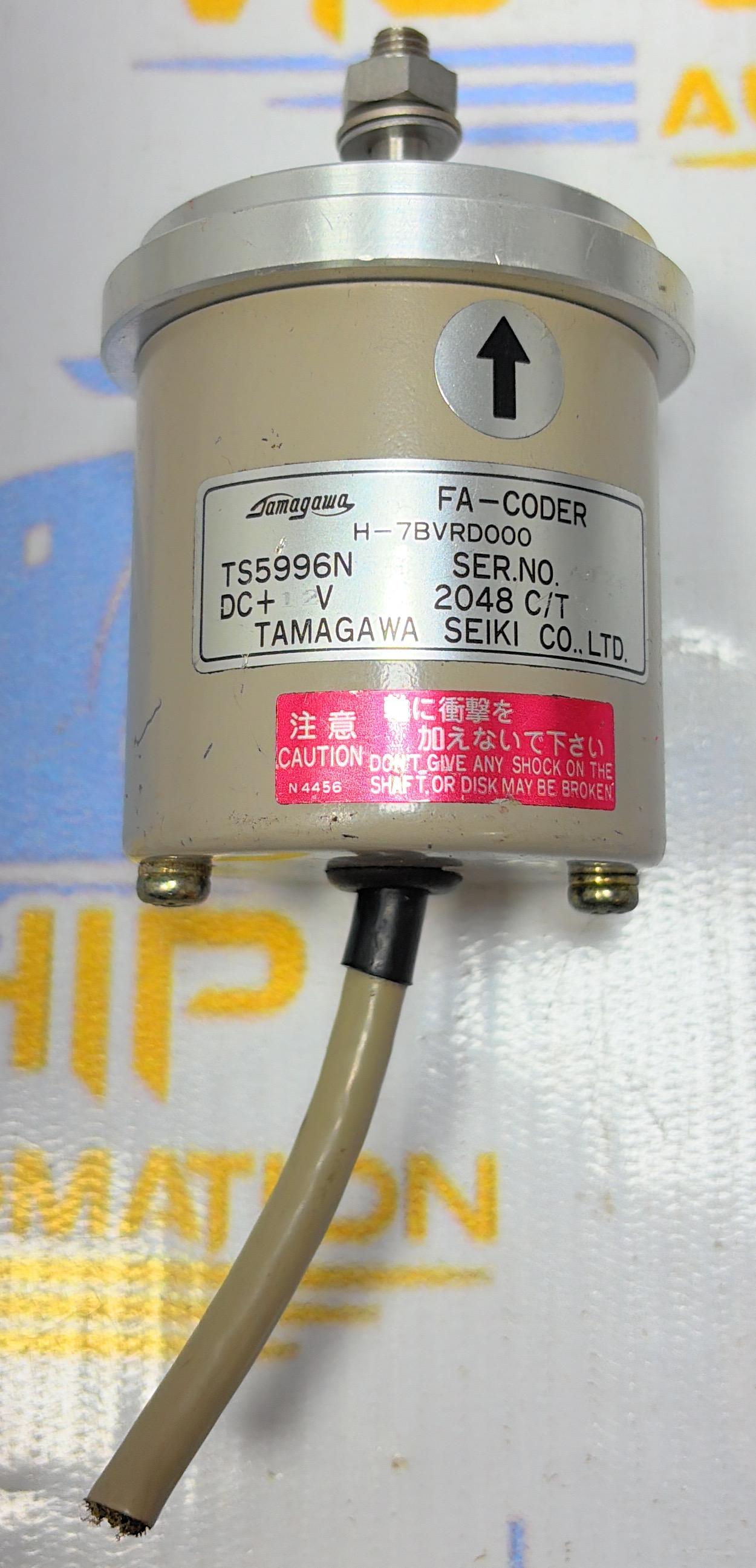 TAMAGAWA SEIKI CO.LTD  TS5996N FA-CODER SER NO : 2048 C/T 
