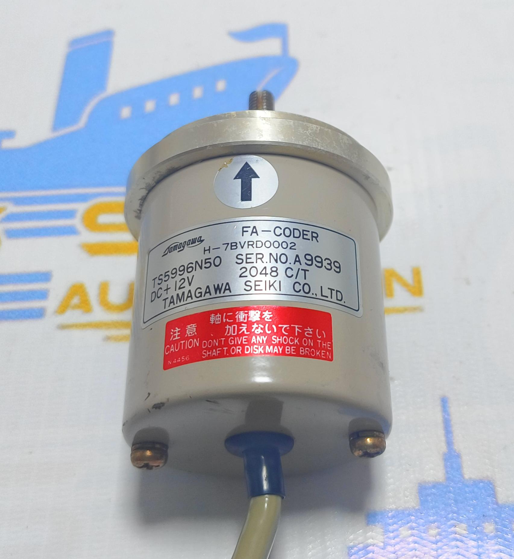 TAMAGAWA SEIKI CO.LTD TYPE : TS5996N50    H-7BVRD0002   FA - CODER SER NO : A 9939 DC + 12 V 