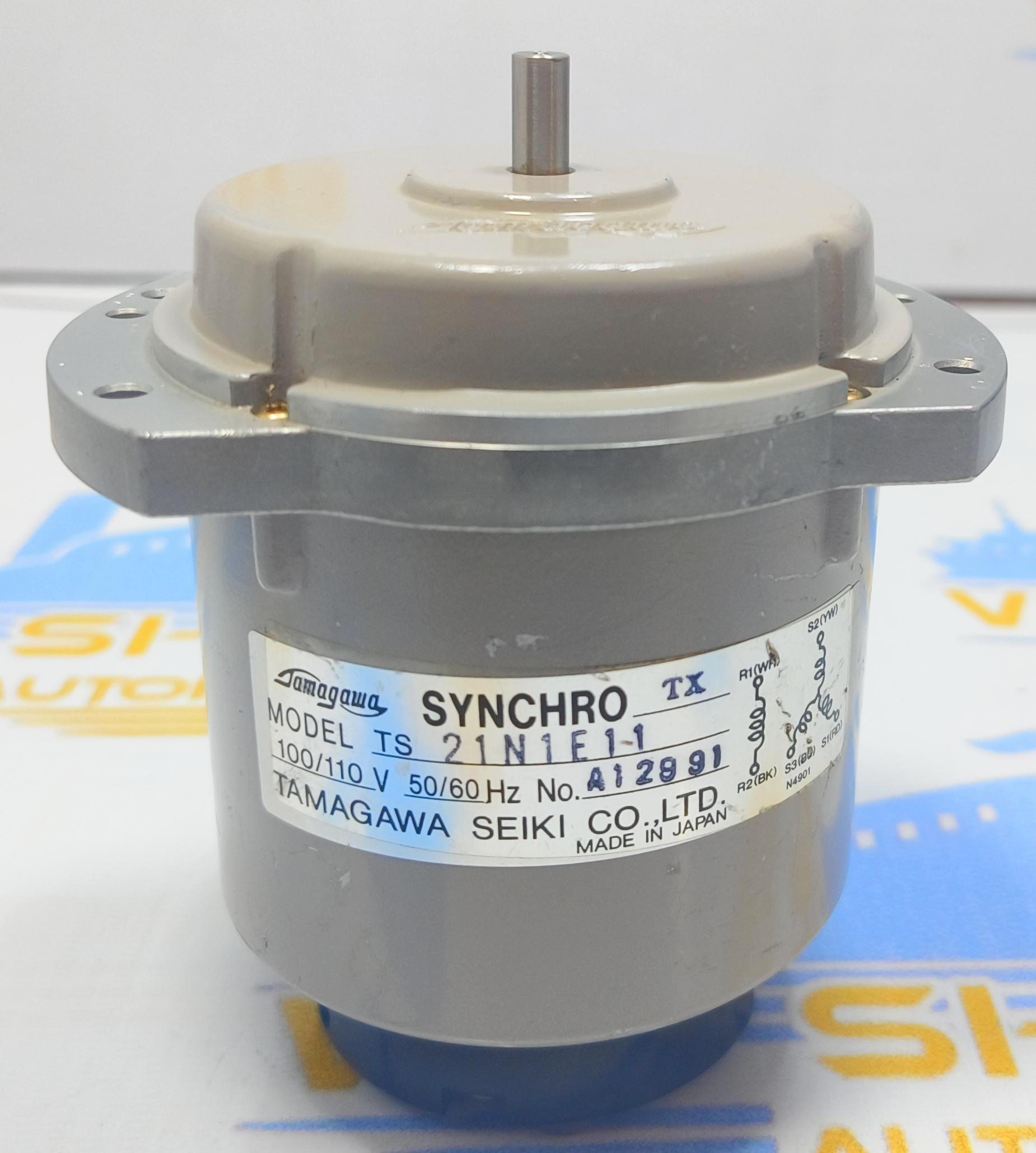 TAMAGAWA TS 21 N 1 E 11  SYNCHRO MOTOR 100-110V NO : A 12991