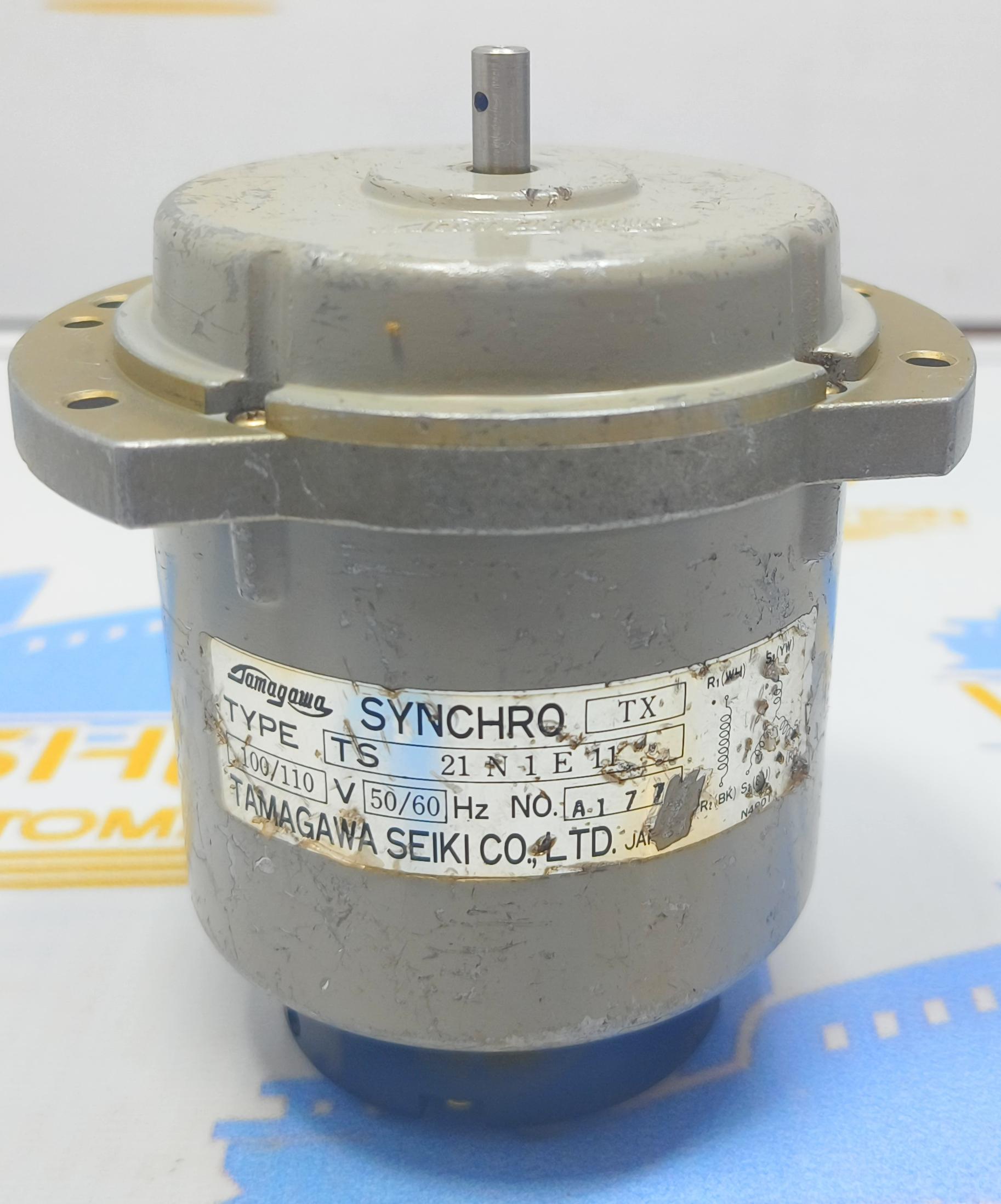 TAMAGAWA TS 21 N 1 E 11  SYNCHRO MOTOR 100-110V NO : A 177