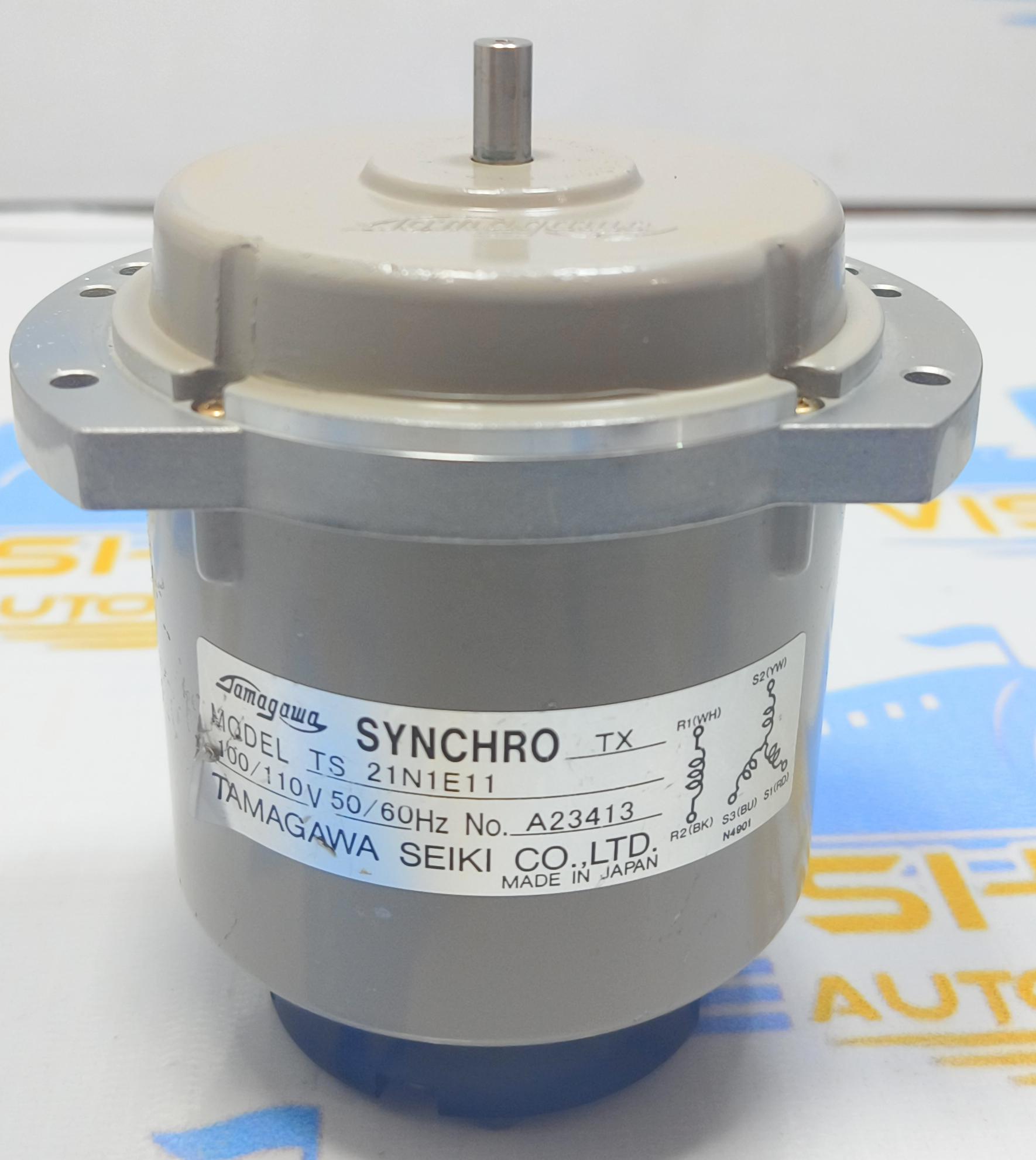 TAMAGAWA TS 21 N 1 E 11  SYNCHRO MOTOR 100-110V NO : A 23413