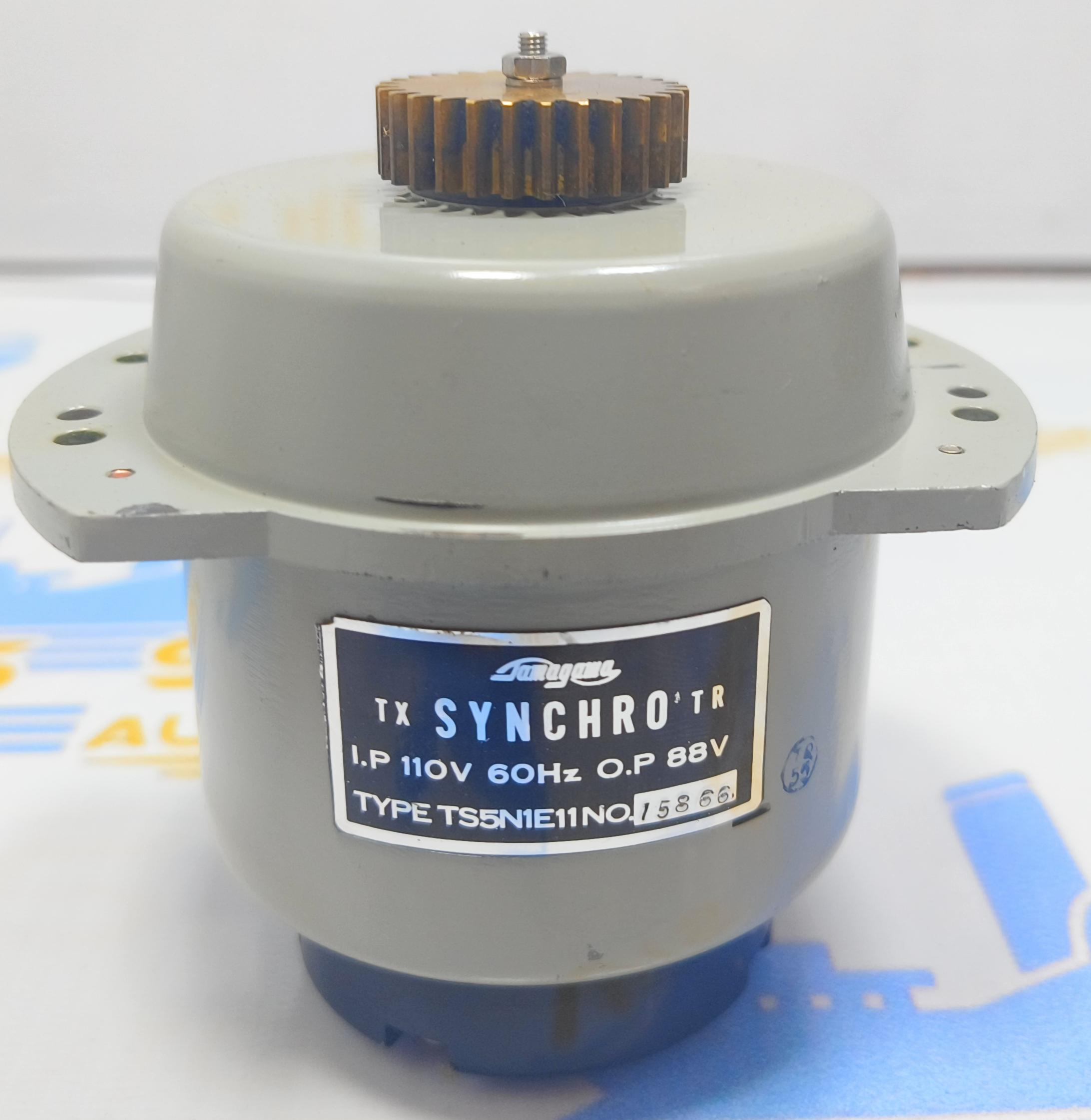 TAMAGAWA TS 5 N 1 E 11 SYNCHRO MOTOR NO : 15866