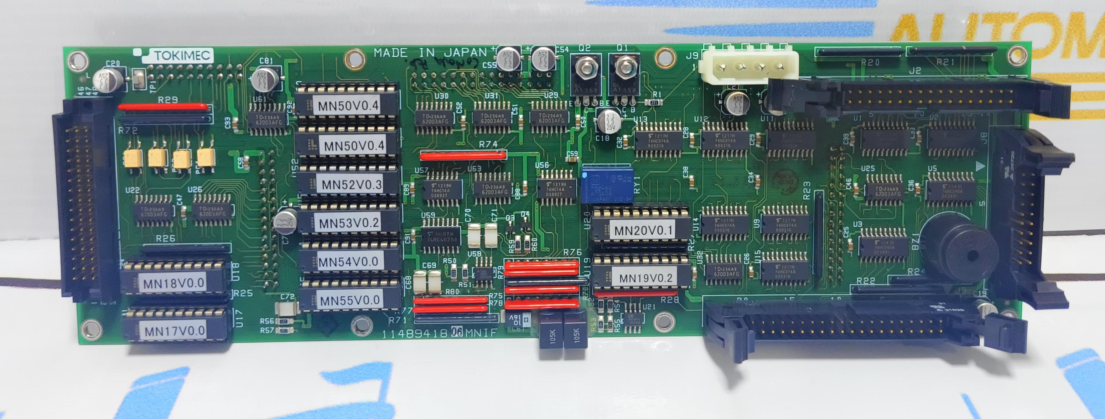 TOKIMEC 11489418 06 MNIF PCB Card