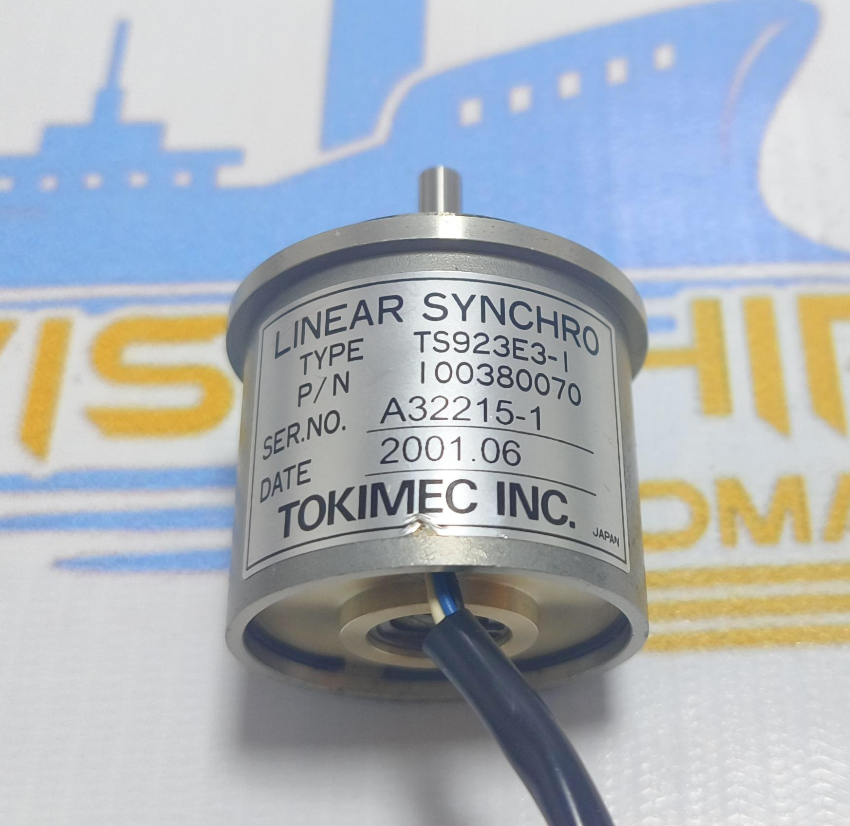 TOKIMEC INC LINEAR SYNCHRO MOTOR TYPE: TS923E3-1 P/N 100380070 SER NO: A32215-1