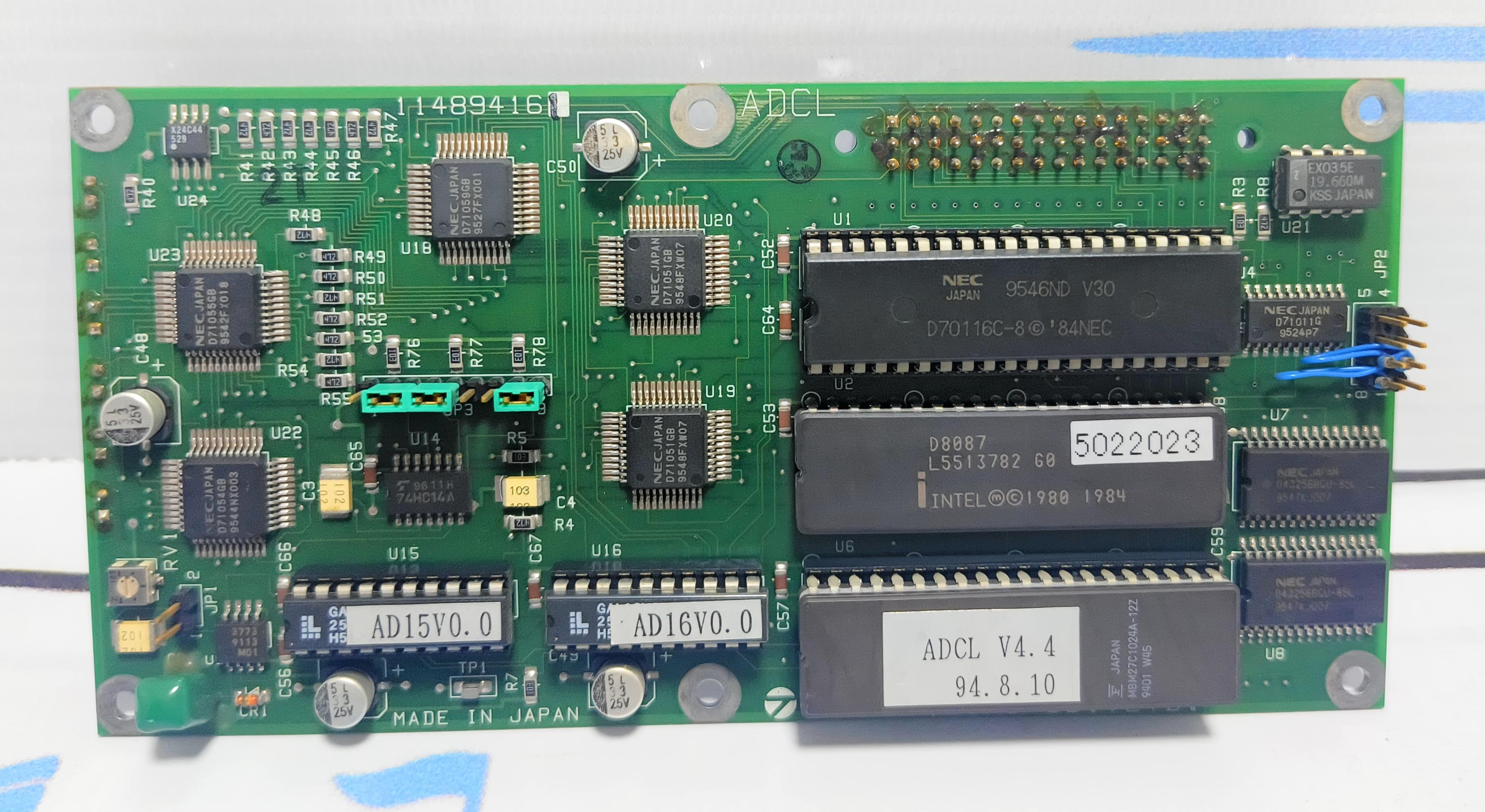 Tokyo Keiki Co. Ltd. 114894161 ADCL PCB Card