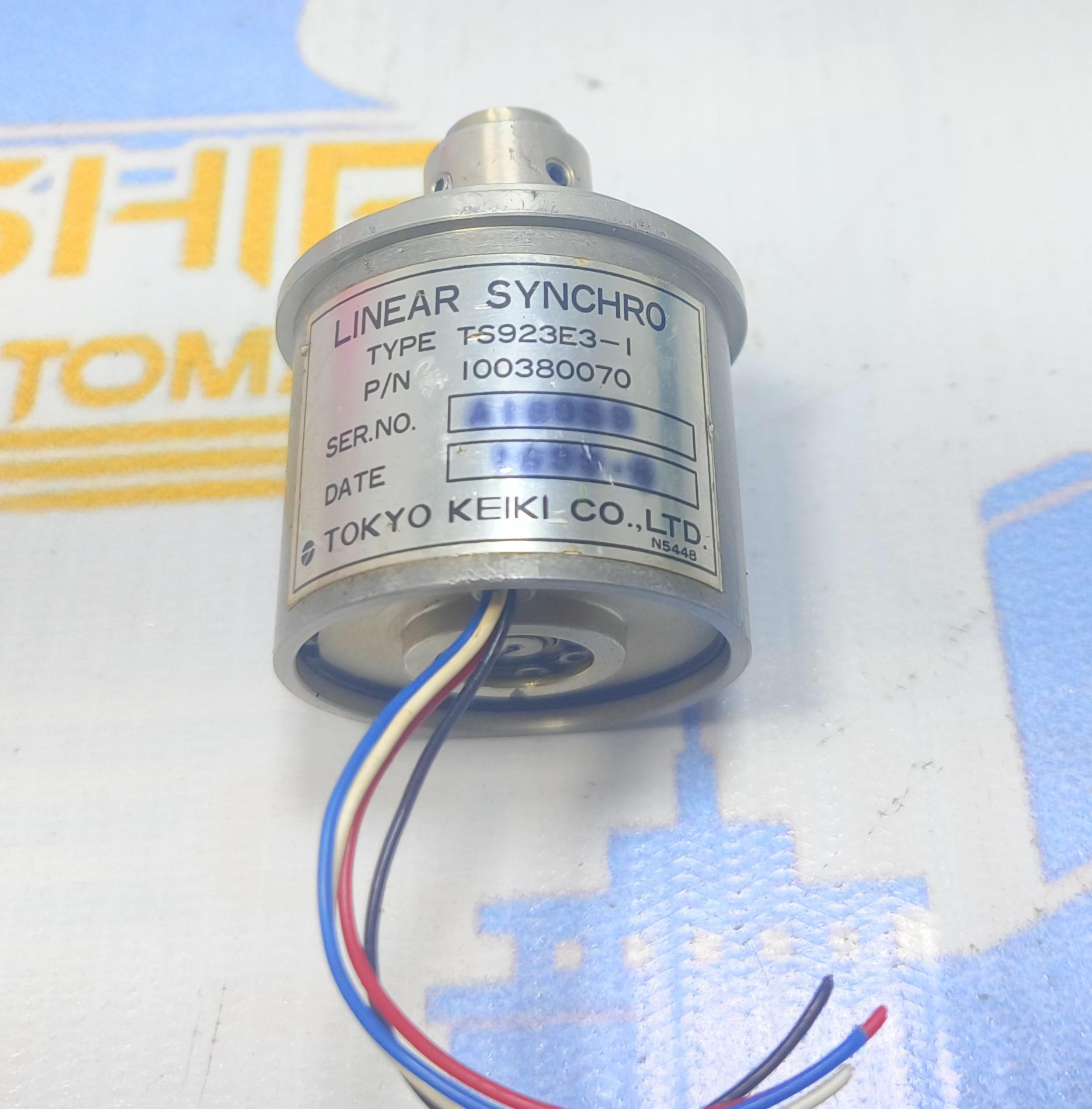 TOKYO KEIKI CO. LTD LINEAR SYNCHRO MOTOR TYPE : TS923E3-1  P/N 100380070 SER NO : A16059