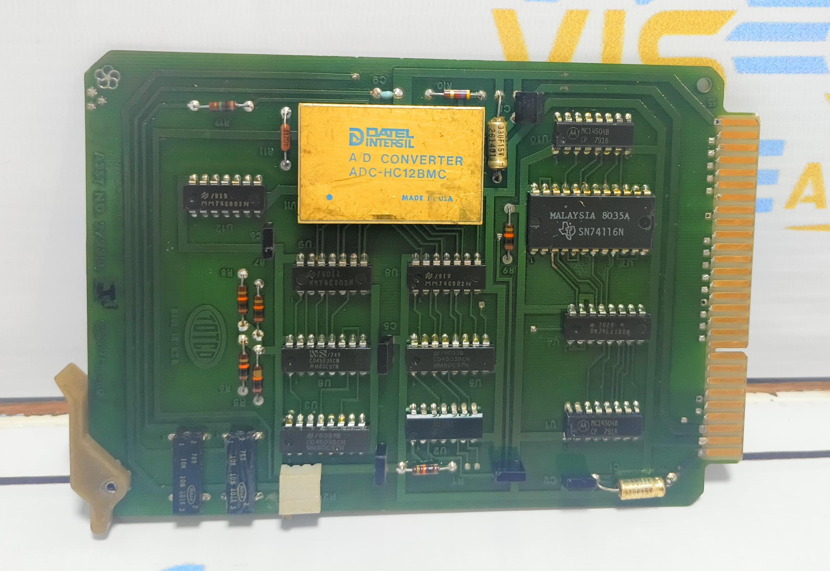 TOTCO PCB CARD ASSY NO 272350 MADE IN USA 197111-80