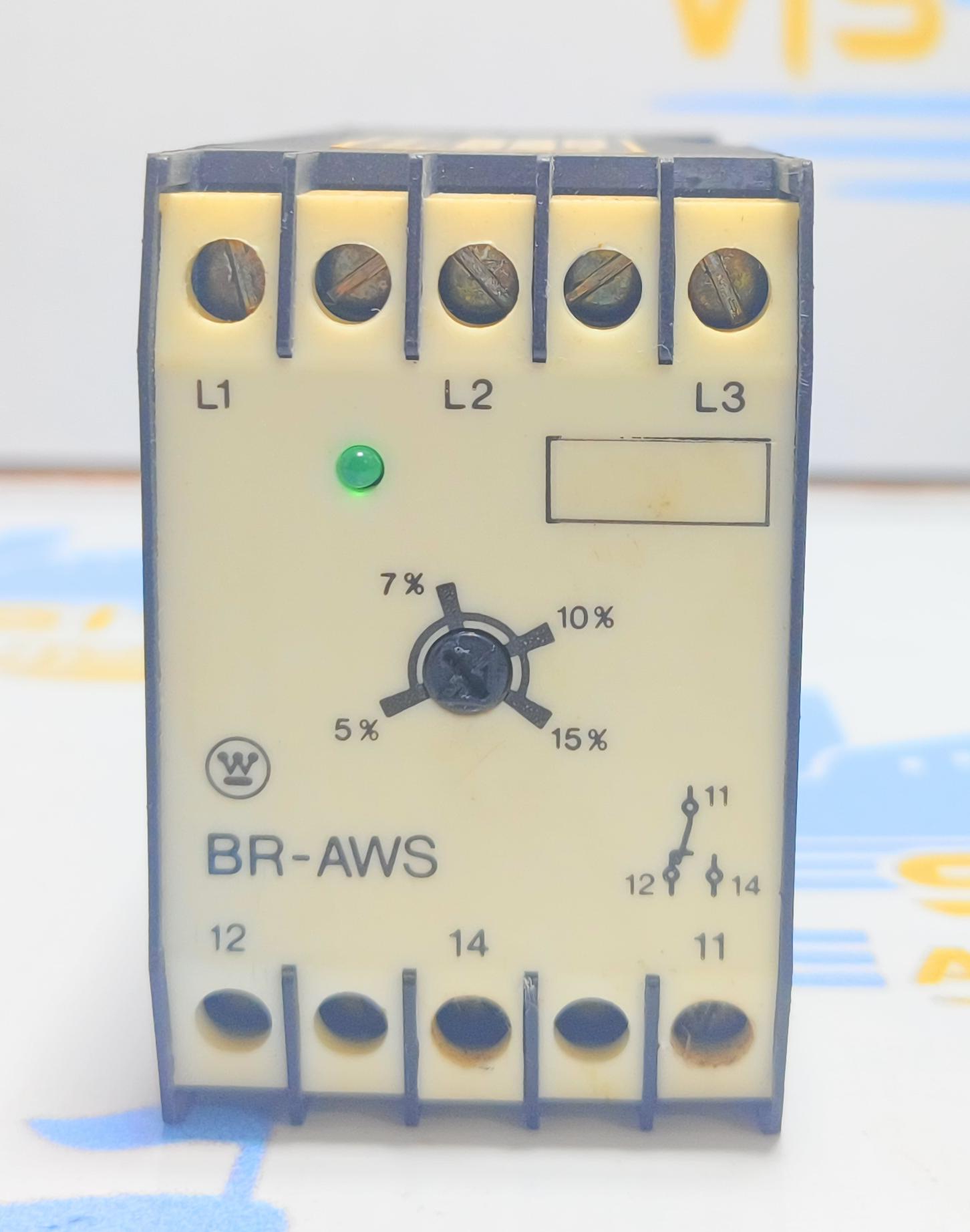 WESTINGHOUSE  BR-AWS RELAY   FANAL Switchgear 440 V 60 Hz