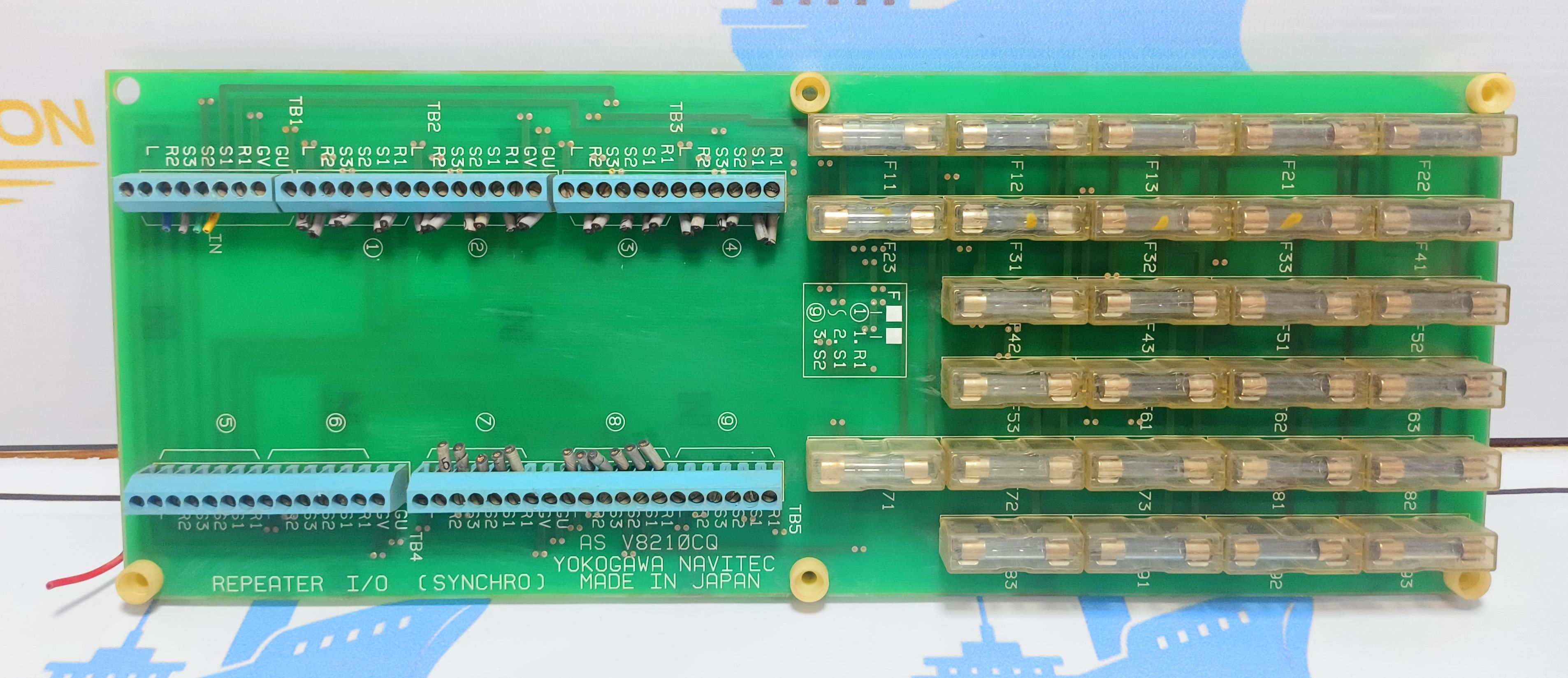 YOKOGAWA NAVITECH V8210CQ Repeater I/O Synchro Japan